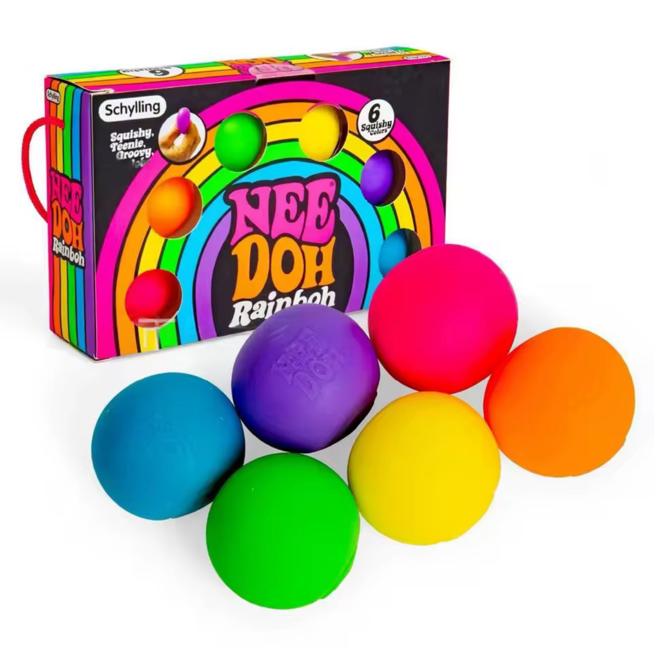 Rainboh Squishy Balls